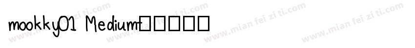 mookky01 Medium字体转换